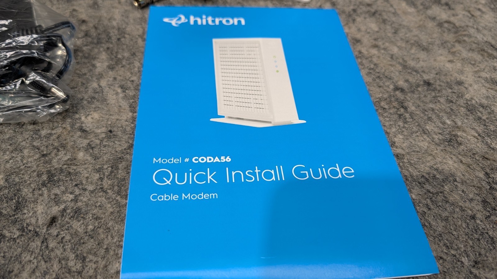 Hitron CODA56 DOCSIS 3.1 Cable Modem 2.5GbE White – Cox/Spectrum/Xfinity 🔥New🔥