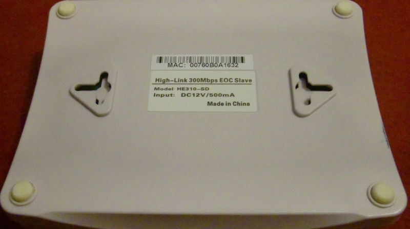 High-Link 300 Mbps Ethernet Cable TV EOC Slave HE310-SD