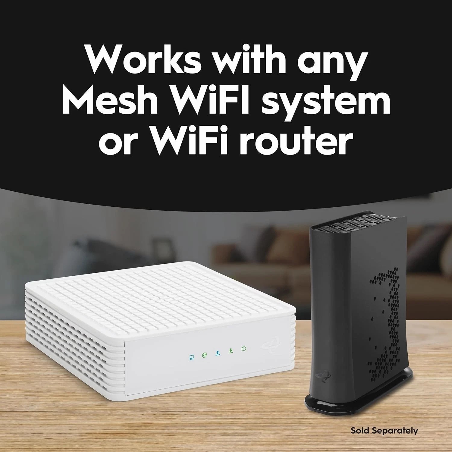 CODA Cable Modem DOCSIS 3.1 – Certified for Xfinity/Spectrum, Ethernet Ports