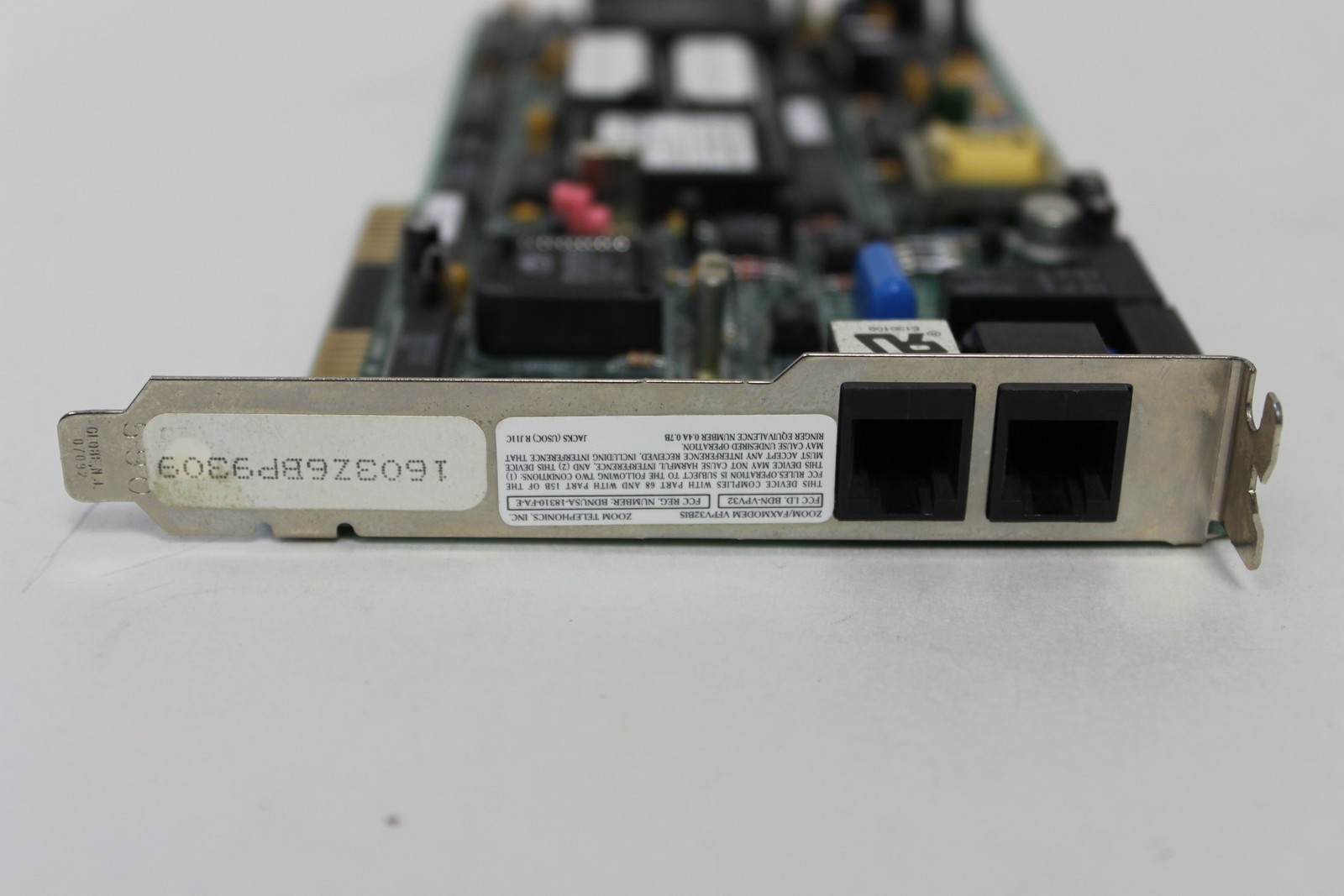 ZOOM VFPV32BIS 14.4 ISA INTERNAL FAX/MODEM WITH WARRANTY