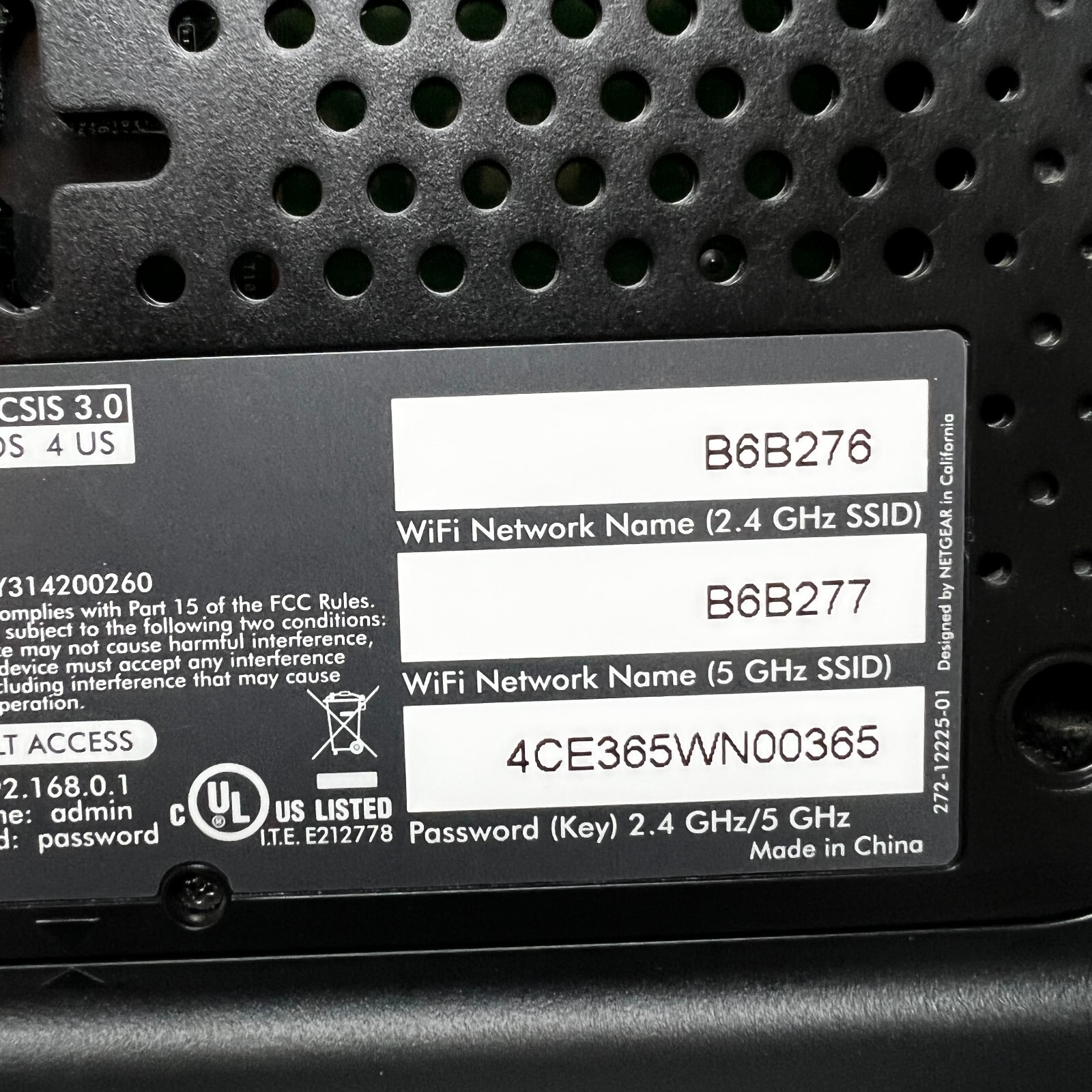 NETGEAR C6300BD AC1900 DOCSIS 3.0 Cable Modem and WiFi Router Used Working