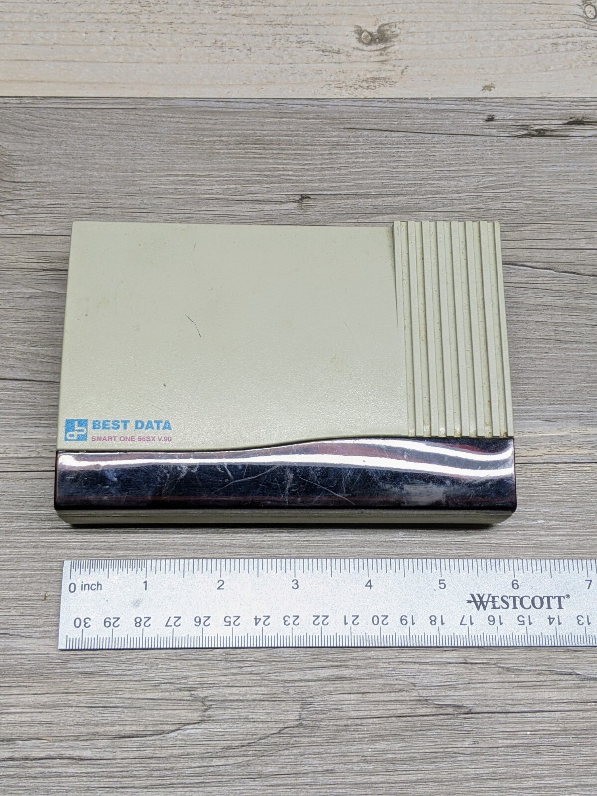 BEST DATA 2834 FLX 28.8 EXTERNAL MODEM NO AC ADAPTER NOT TESTED FOR PARTS OR REP