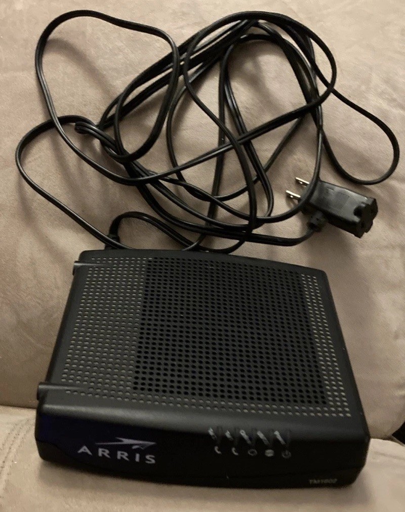 ARRIS Touchstone TM1602 DOCSIS 3.0 E-MTA with 12 Ft Power Cord