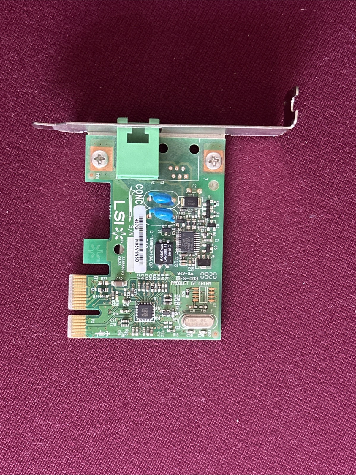 ANATEL 2264-07-4259 INTERNAL PCI-E INTERNAL MODEM NETWORK CARD
