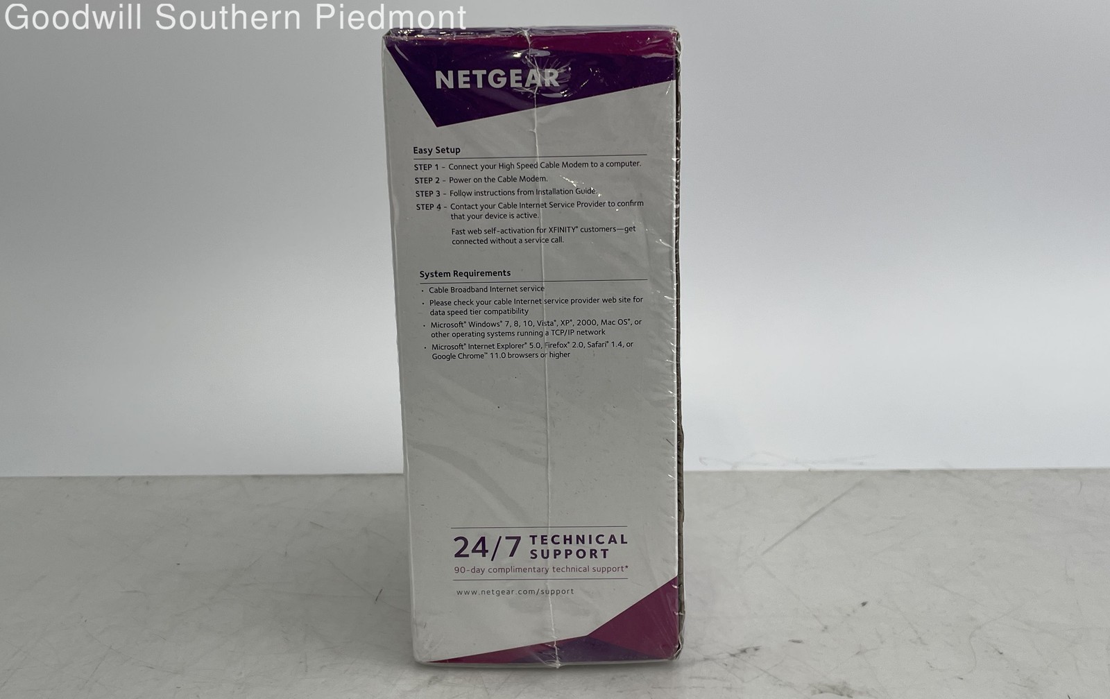 NETGEAR CM500 DOCSIS 3.0 680Mbps Cable Modem – New