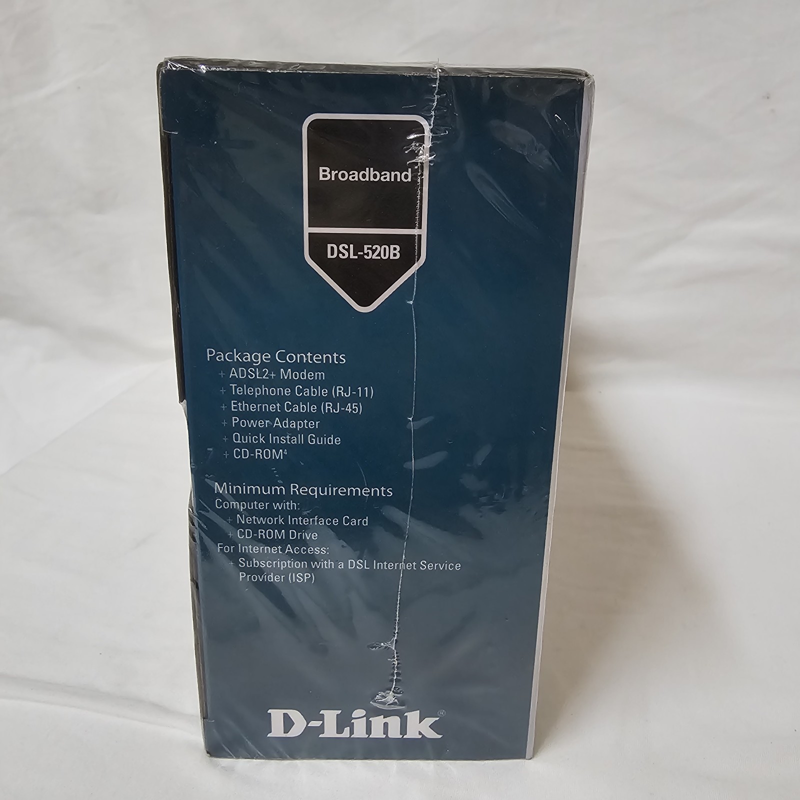 D-Link ADSL2+ Modem-DSL-520B Broadband. T-89