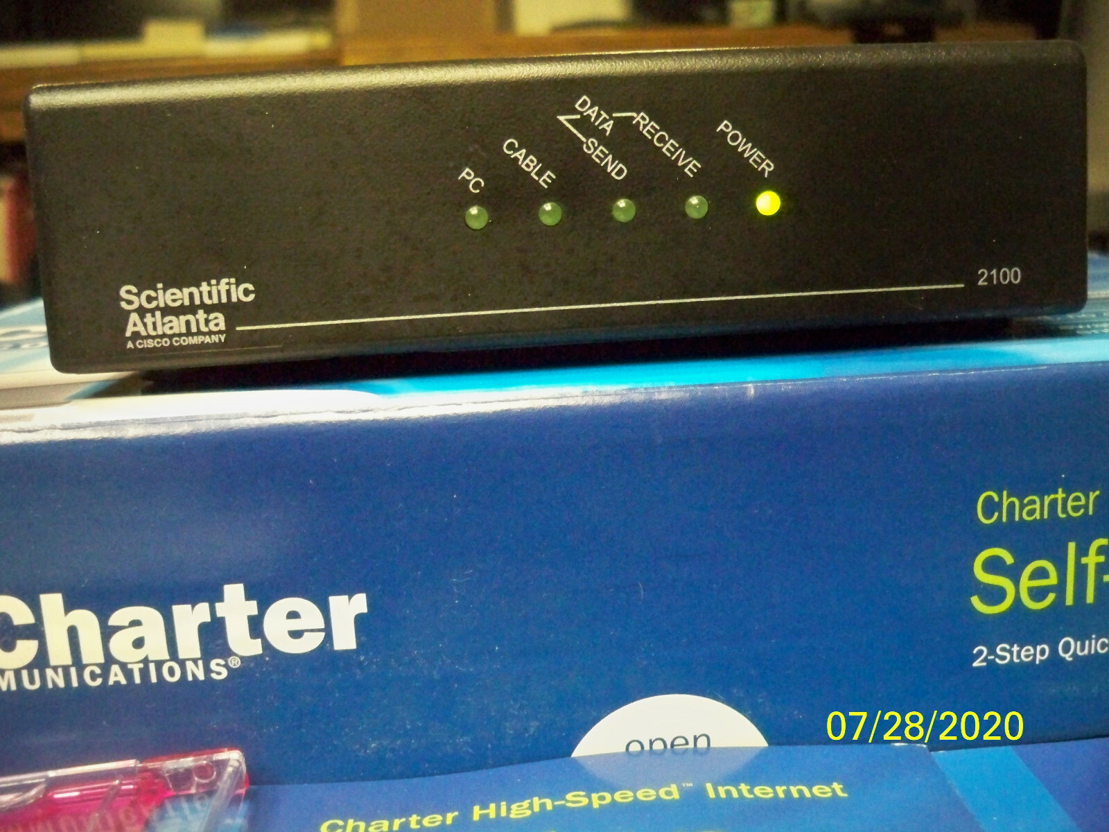 Scientific Atlanta DPC2100R2 MODEM,Cable,Ethernet, USB Interfaces In OEM Box