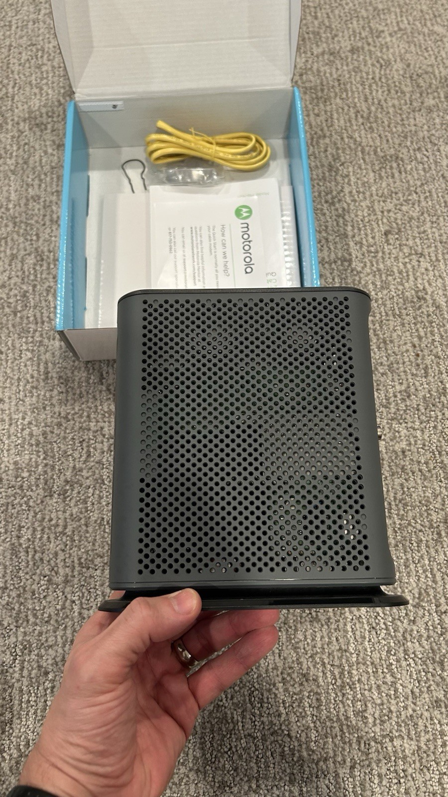 Motorola 24×8 Cable Modem MB7621 DOCSIS 3.0 1000+ Mbps Xfinity Cox 24 – Used