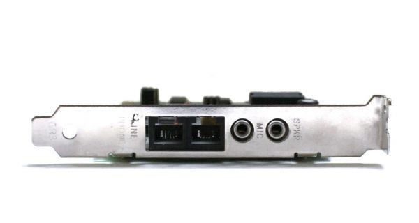 Modulator v.90 56k modem isa sound card, 6r5dr23