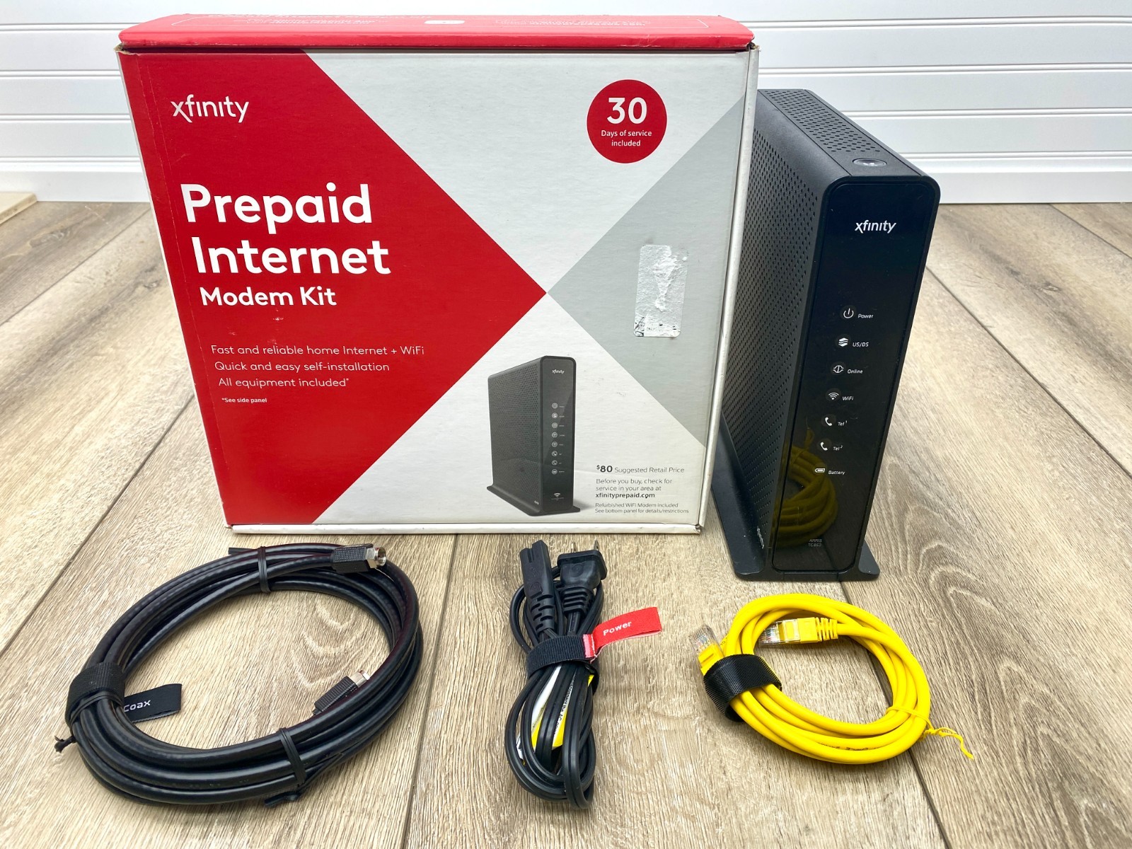 Comcast/Xfinity ARRIS TG862G/CT Residential Gateway & Router Wireless Modem