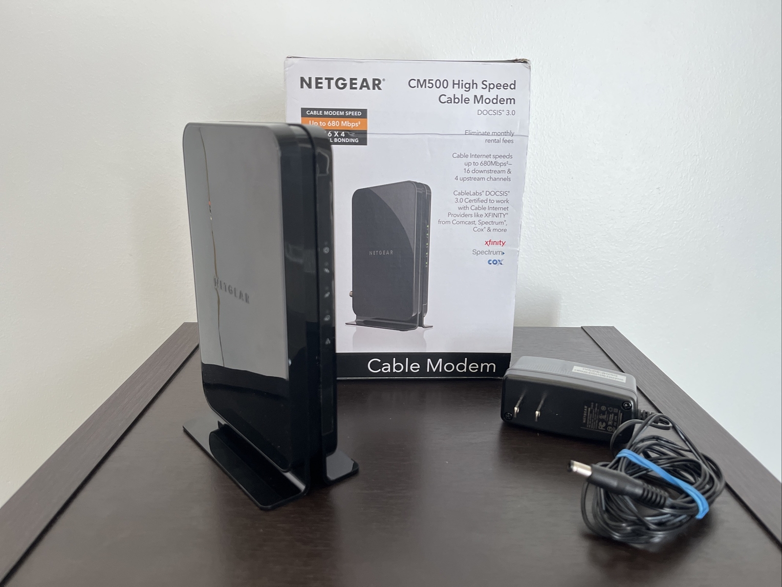 Netgear CM500V 16×4 DOCSIS 3.0 680Mbps High Speed Cable Modem