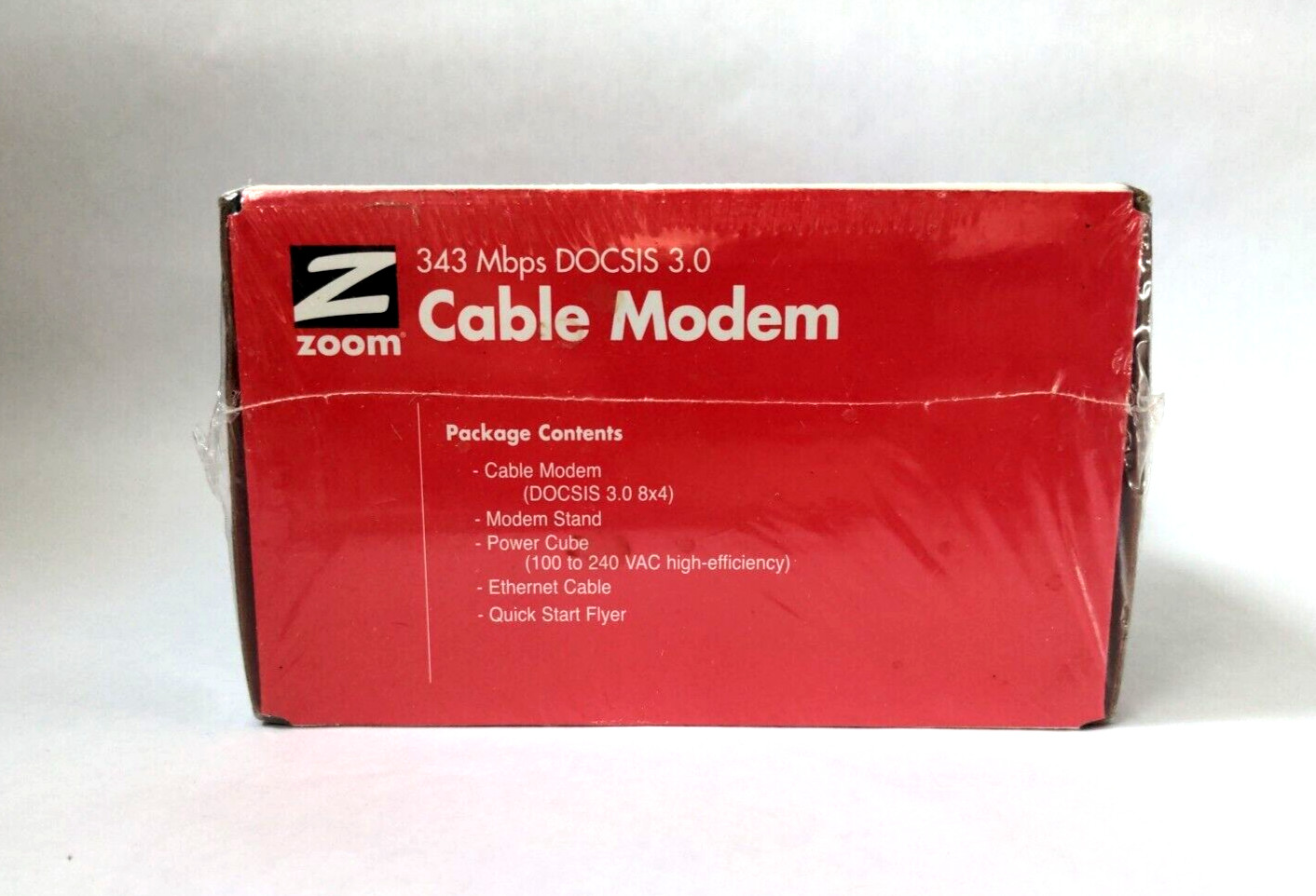 Zoom 343 Mbps DOCSIS 3.0 Cable Modem Model: 5341 NEW In Box Sealed