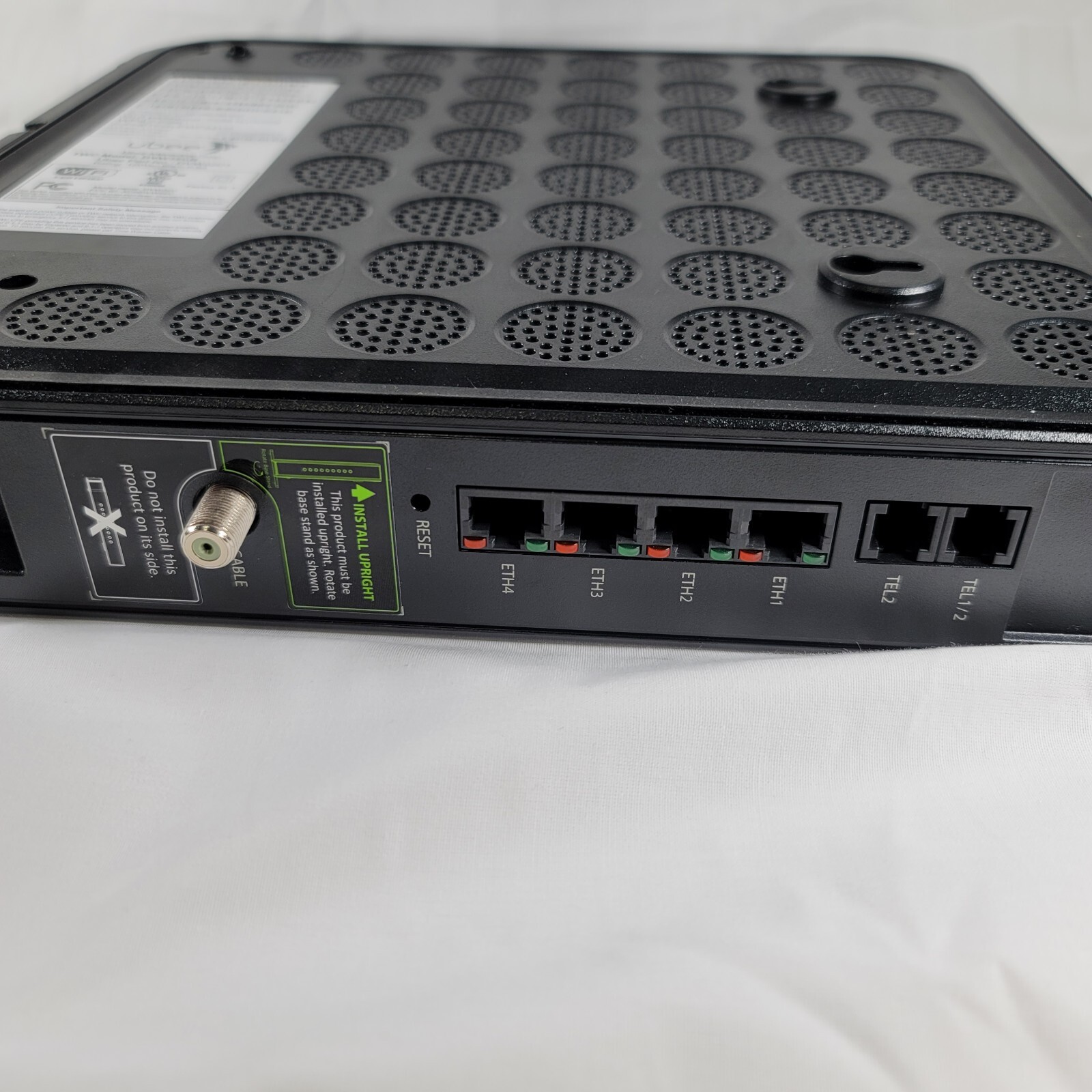 Ubee | DVW32CB | Advanced Wireless Voice Gateway Modem & Router -No Pwr Cord
