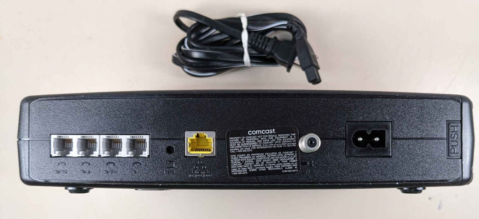 Arris Touchstone TM804G/CT Telephony Cable Modem Docsis 3.0