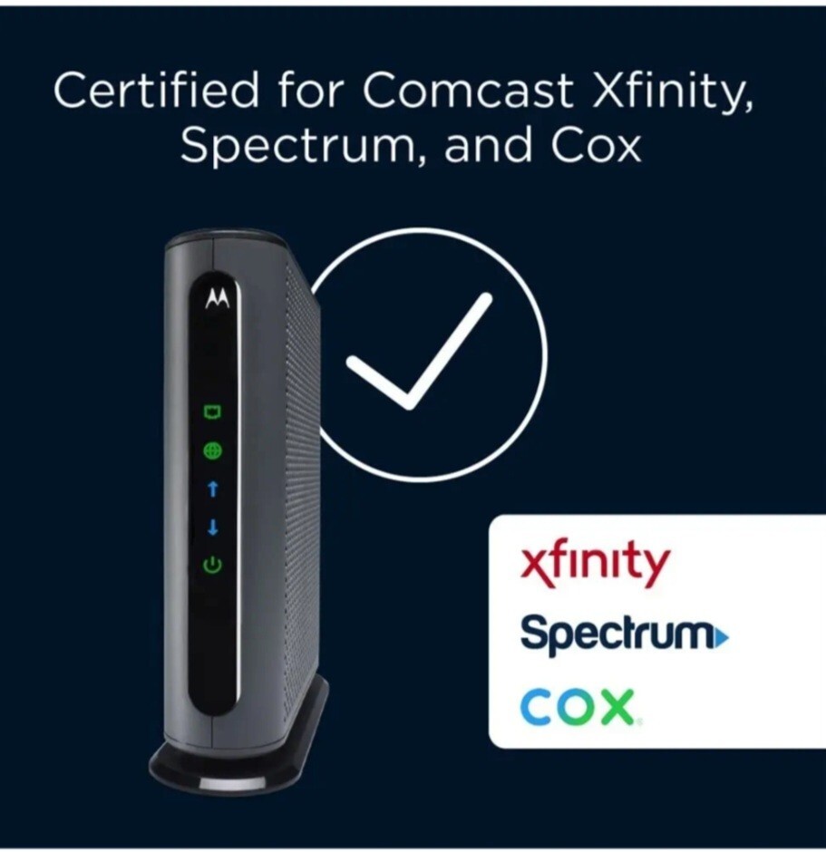Motorola MB742010 686mbps DOCSIS 3.0 Cable Modem Refurbished