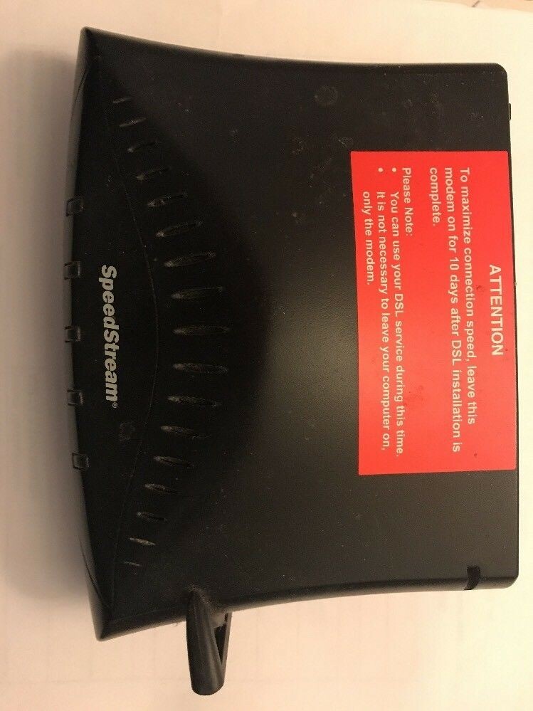 Efficient Networks SpeedStream 5100 Ethernet ADSL Modem 060-E142-A02 & adapter