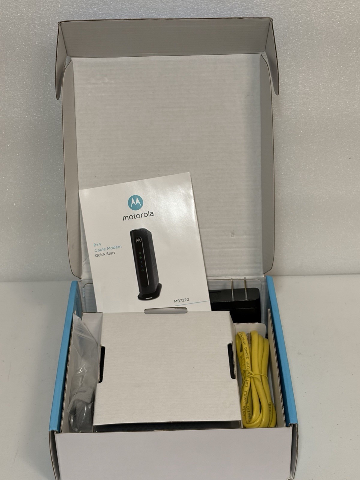 NEW SEALED Motorola MB7220-10 8×4 343Mbps DOCSIS 3.0 Cable Modem