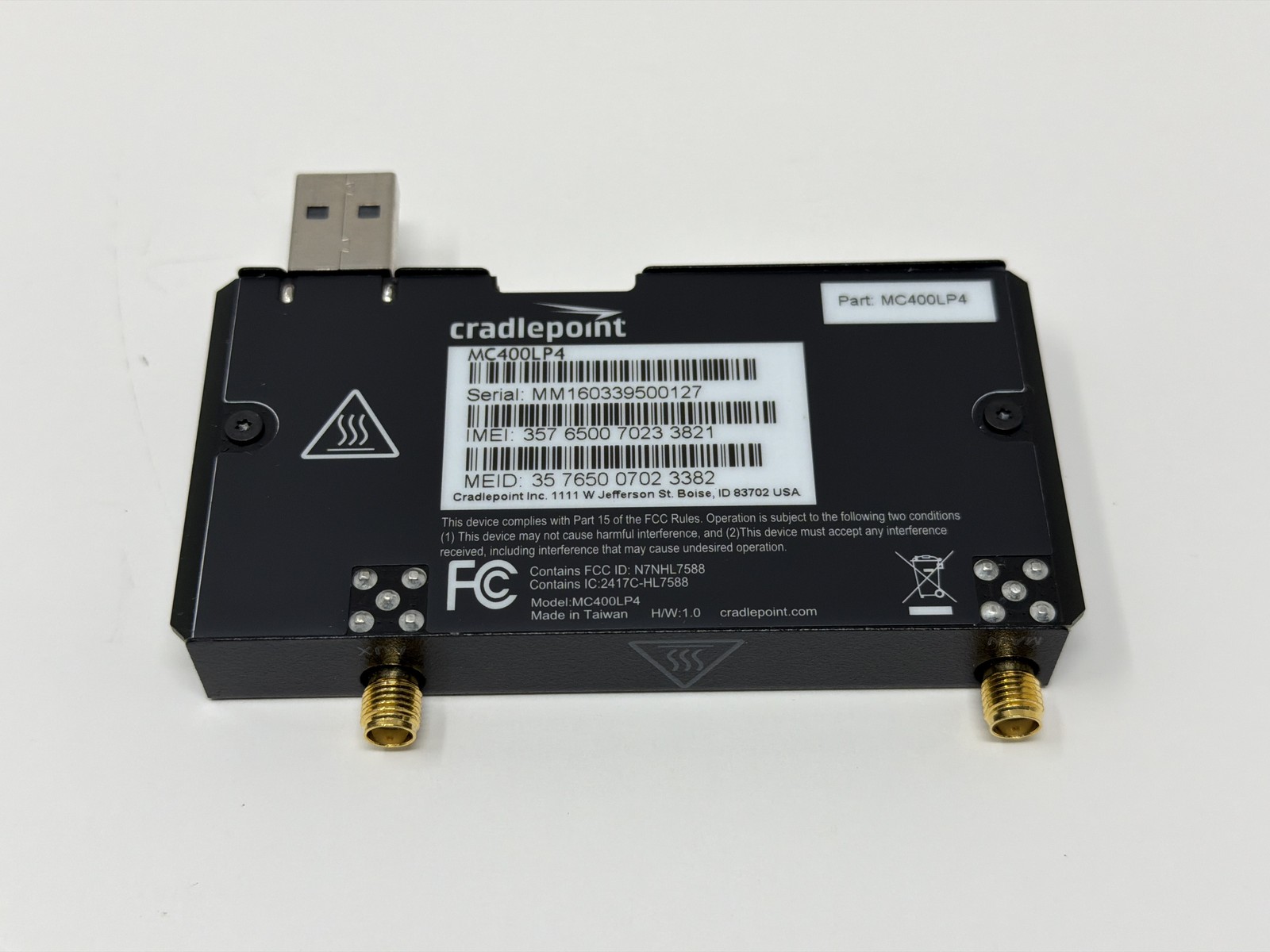 Cradlepoint MC400 Integrated 4G LTE Modem MC400LP4 New Open Box