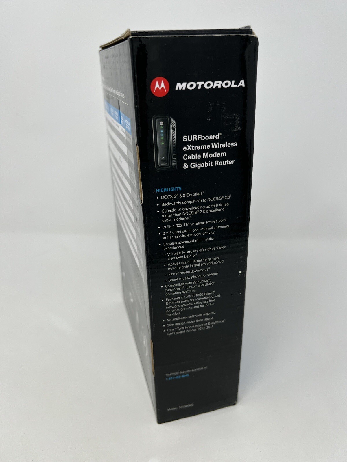 Motorola ARRIS SURFboard SBG6580 DOCSIS 3.0 Cable Modem and Wi-Fi Router N300