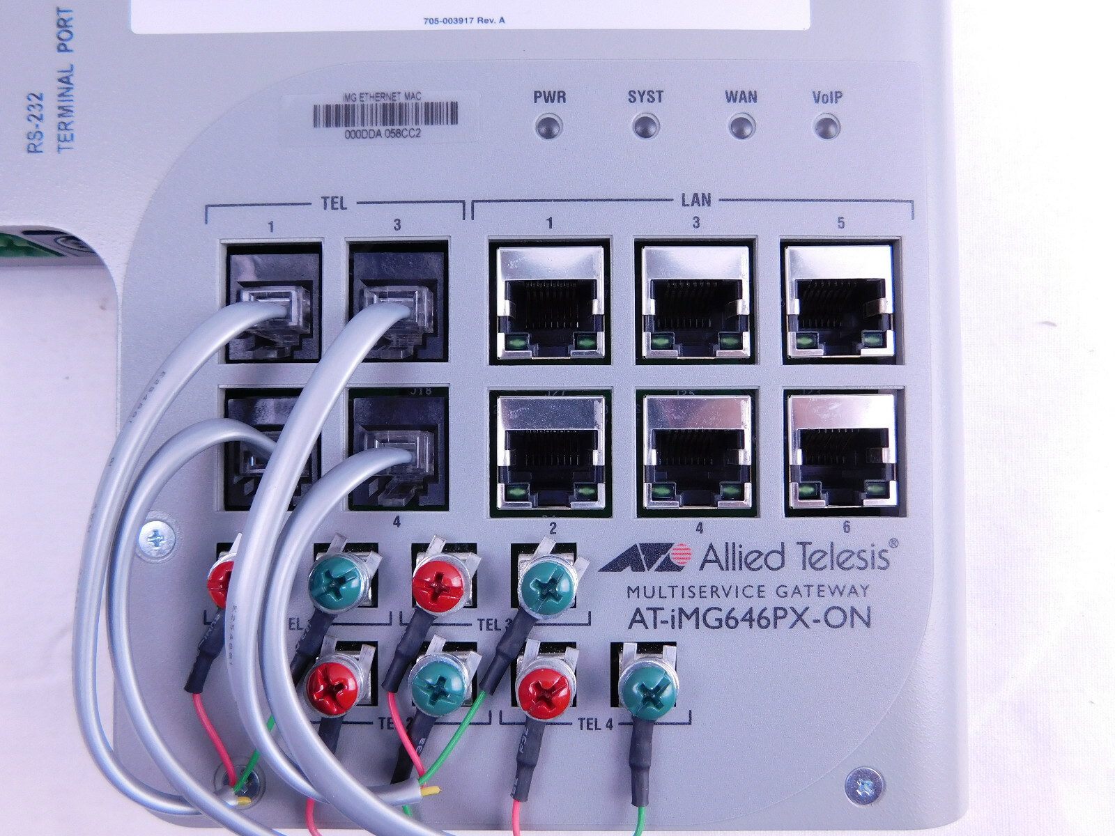 Allied Telesis AT-iMG646PX-ON – Multiservice Gateway (J-01064)