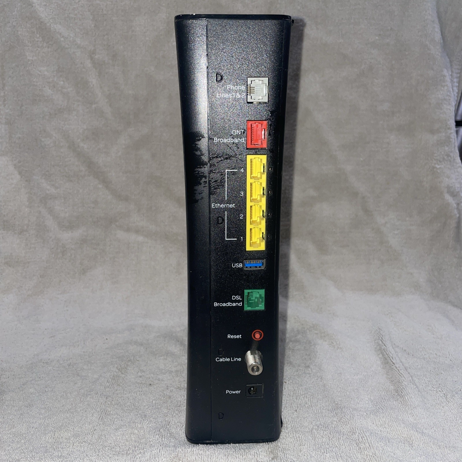 AT&T U-Verse Pace 5268AC FXN Gateway Router WIFI Modem, Power Cord not included