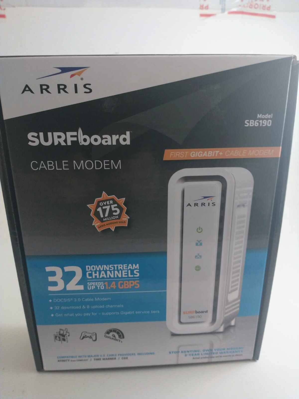 Arris Surfboard SB6121 4×4 DOCSIS 3.0 Cable Modem