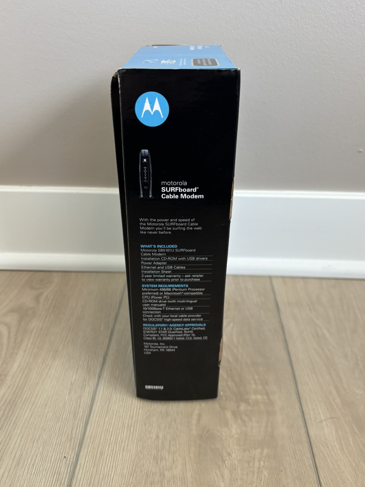 Motorola SURFboard SB5101U (567005-005-00) 38.91 Mbps Cable Modem.