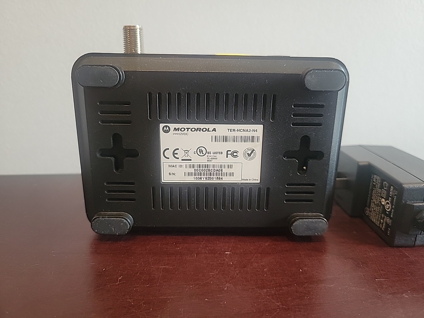 Motorola HomePNA 3.1 Adapter TER-HCNA2-N4