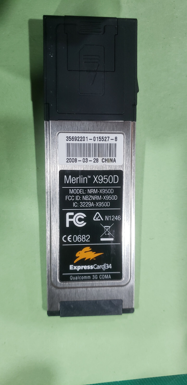 Novatel Merlin Wireless cellular 3G Hotspot Modem – X950D