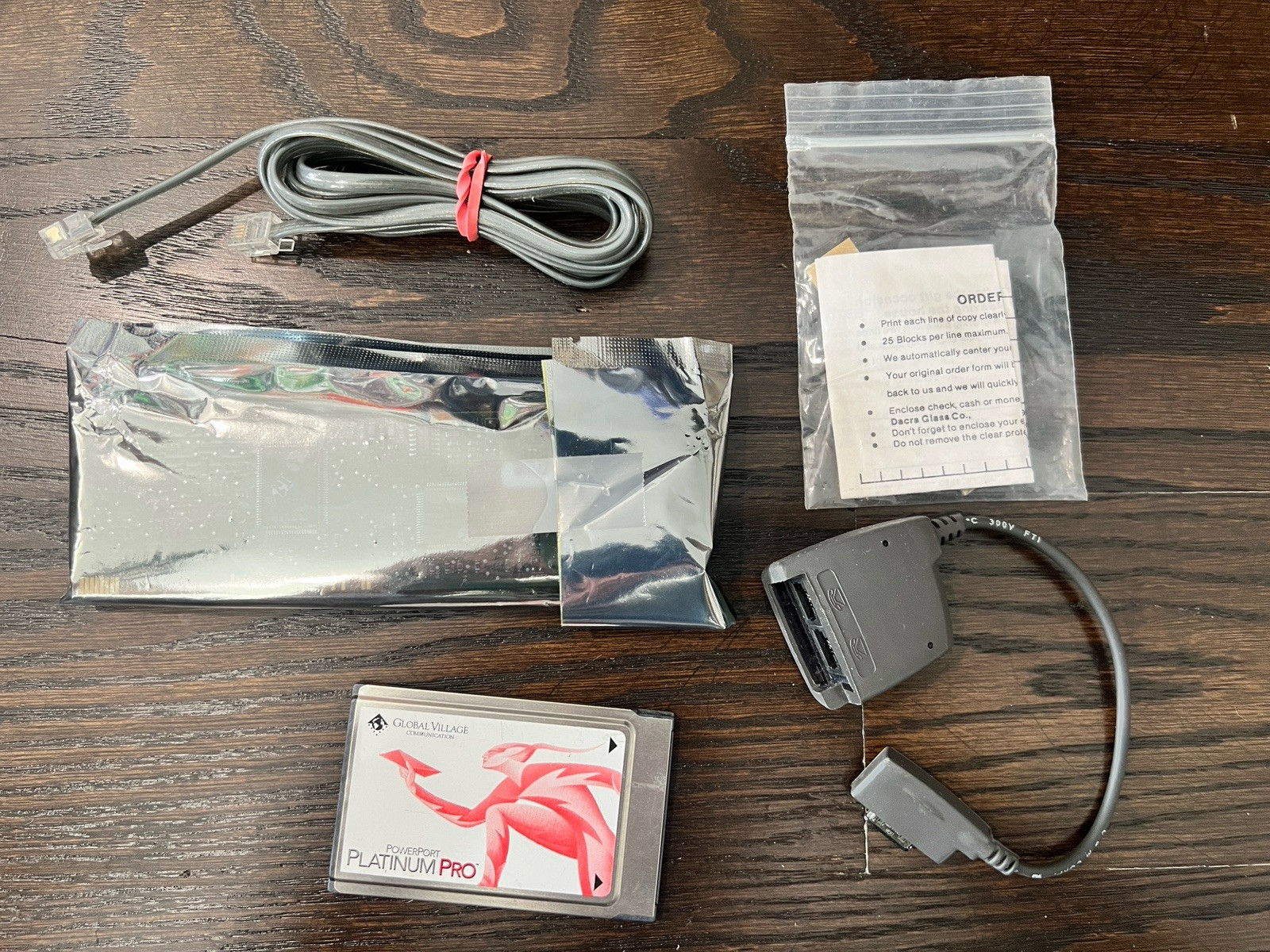 Global Village TELEPORT PLATINUM 28,800 BPS Fax Modem For Macintosh Mac