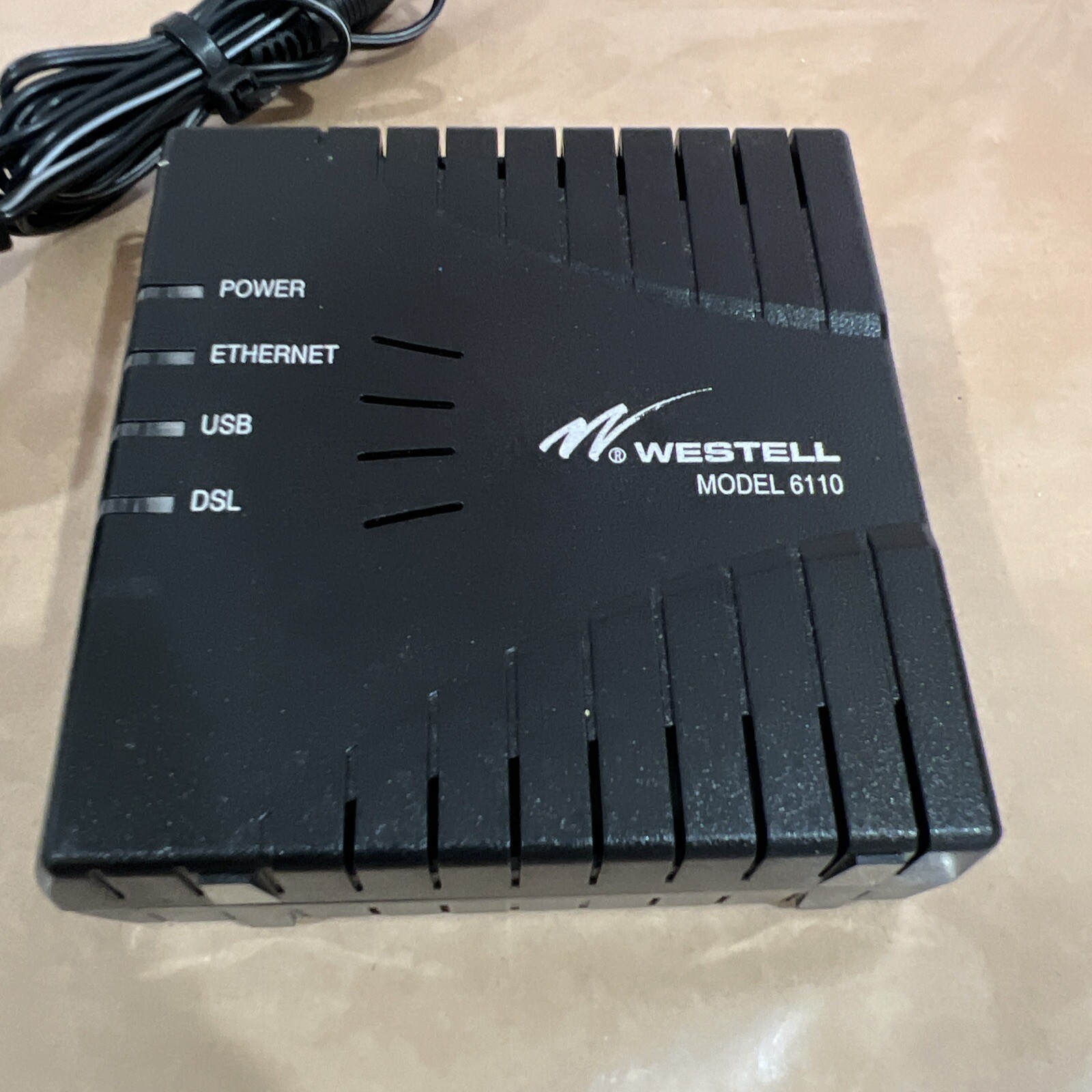 WESTELL 6110 E90-611016-06 DSL MODEM UNIT WITH POWER SUPPLY