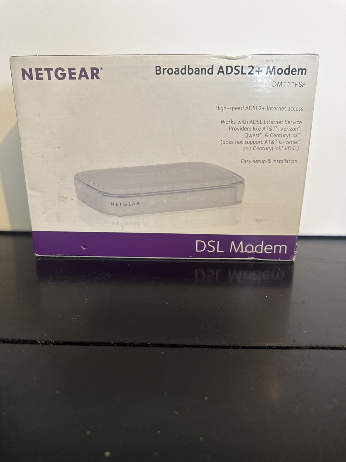 NETGEAR Broadband ADSL2 + Modem High-speed ADSL2 + Internet access