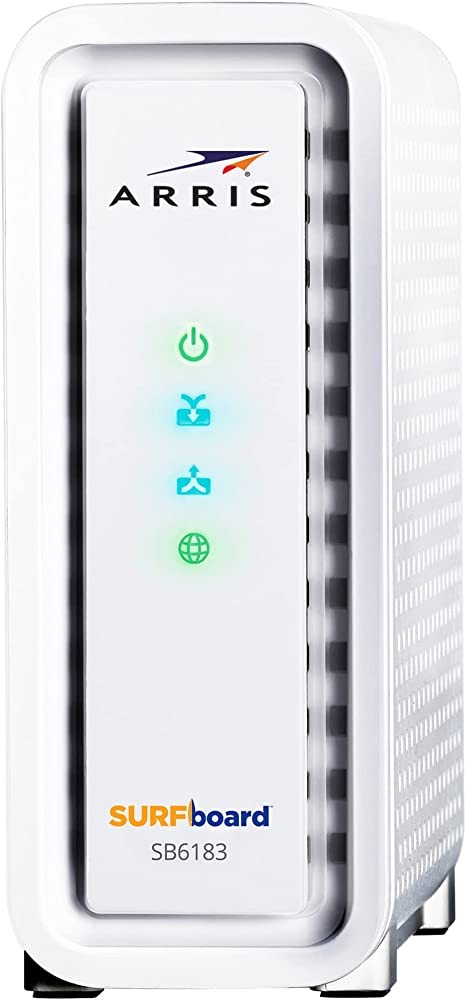 White – ARRIS SURFboard Cable Modem SB6183