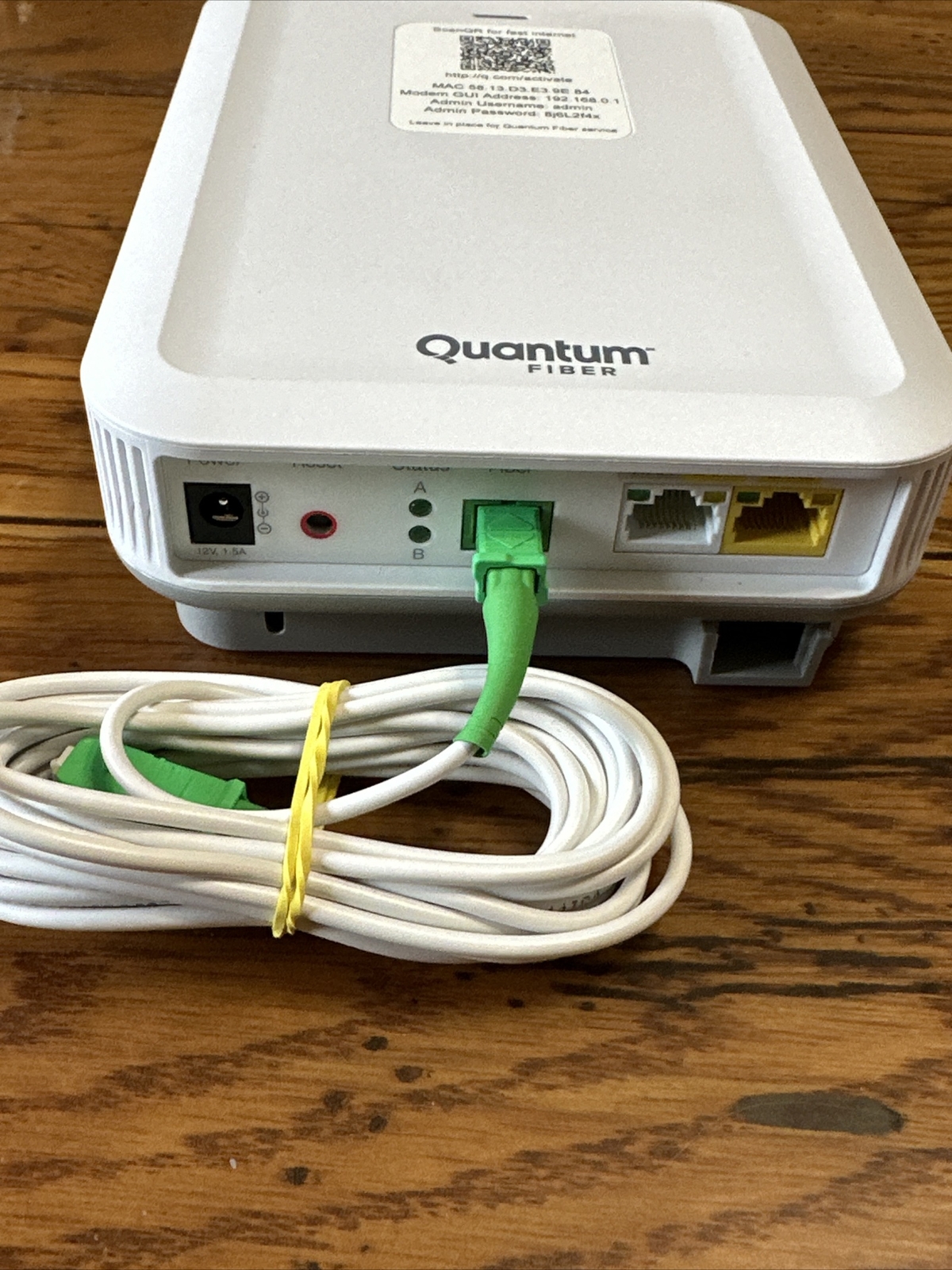 Quantum Fiber C5500XK High Performance Modem