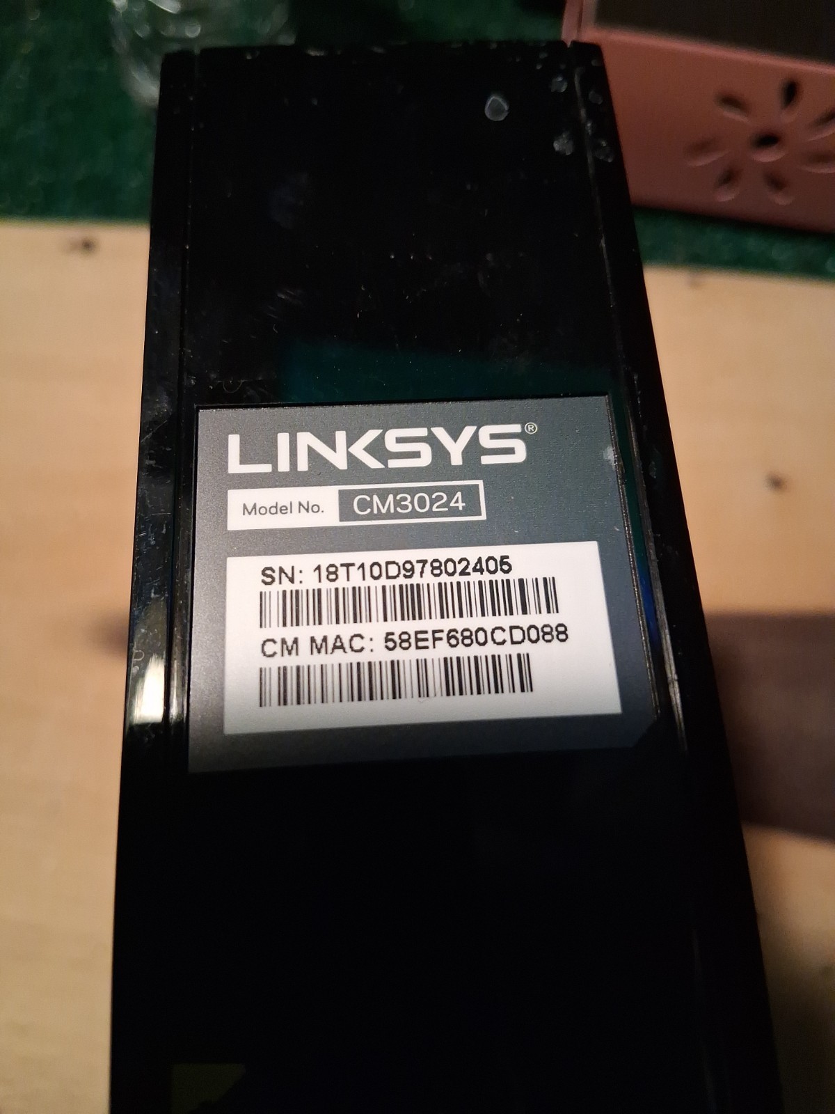 Linksys CM3024 Dual Band cable modem – Tested