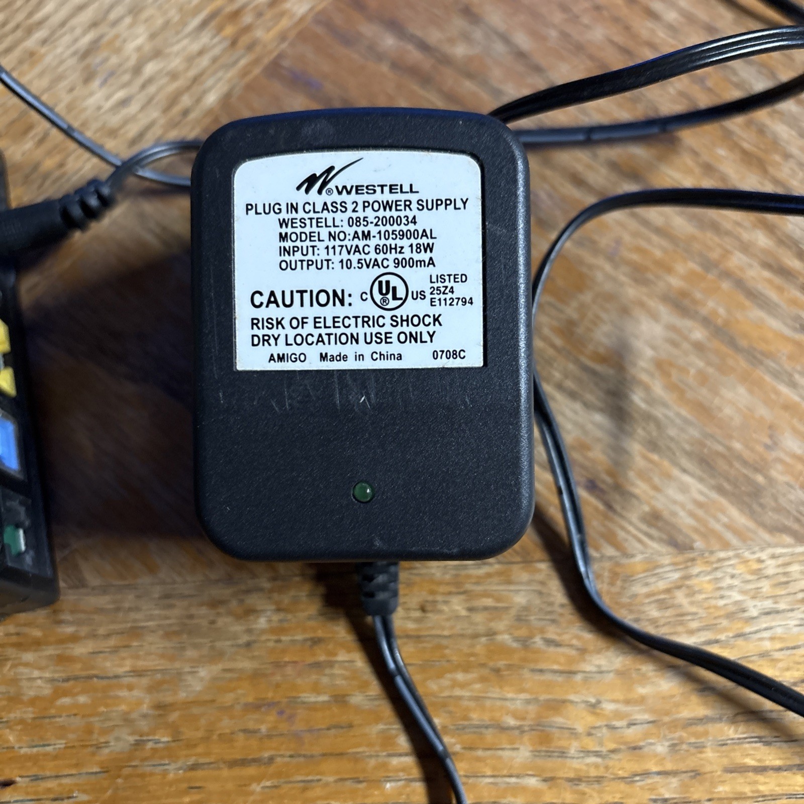 Westell E90-610030-06 Rev.D DSL2+ Router Modem w/ Adapter