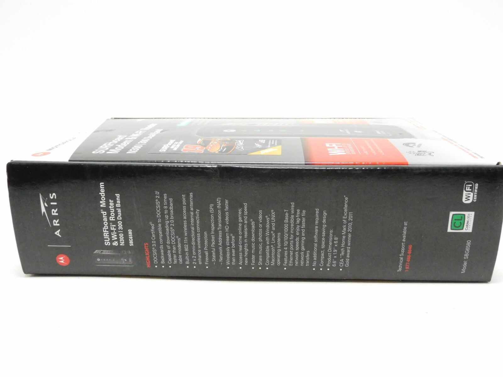 Motorola SBG6580 Arris Surfboard DocSis 3.0 Cable Modem and Wifi Router