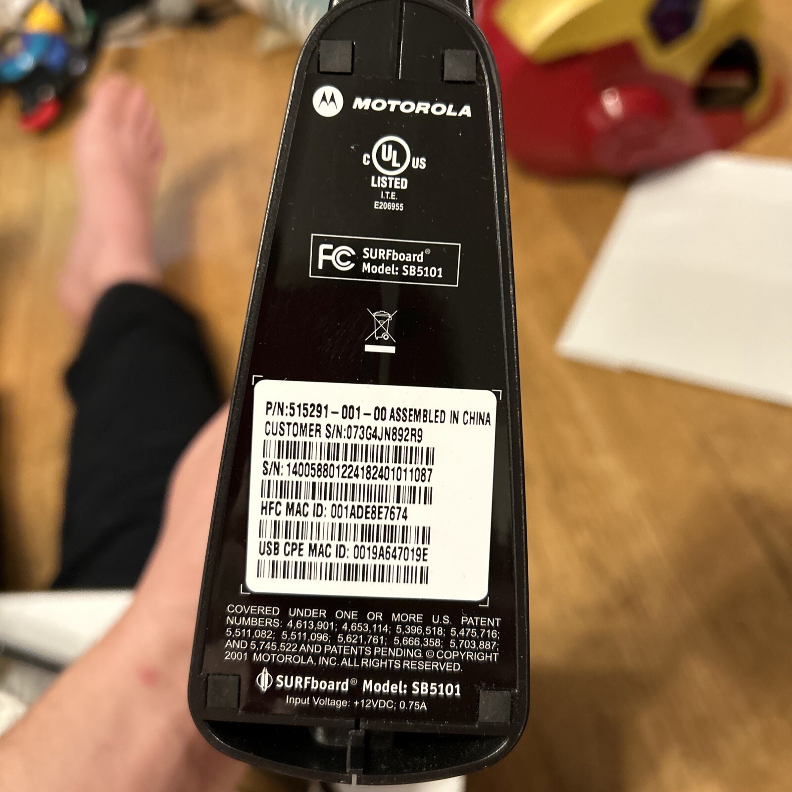 Motorola SURFboard SB5101U 38 Mbps slightly used in box