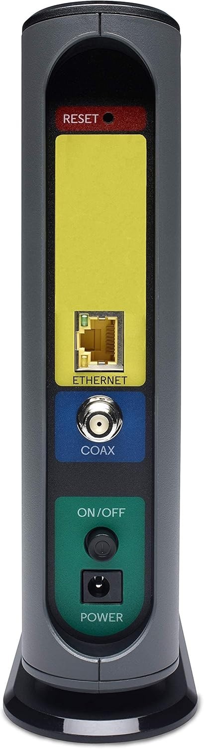 Motorola MB8600 DOCSIS 3.1 Cable – Black up to 1000 Mbps / 1 Gbps Ethernet Port