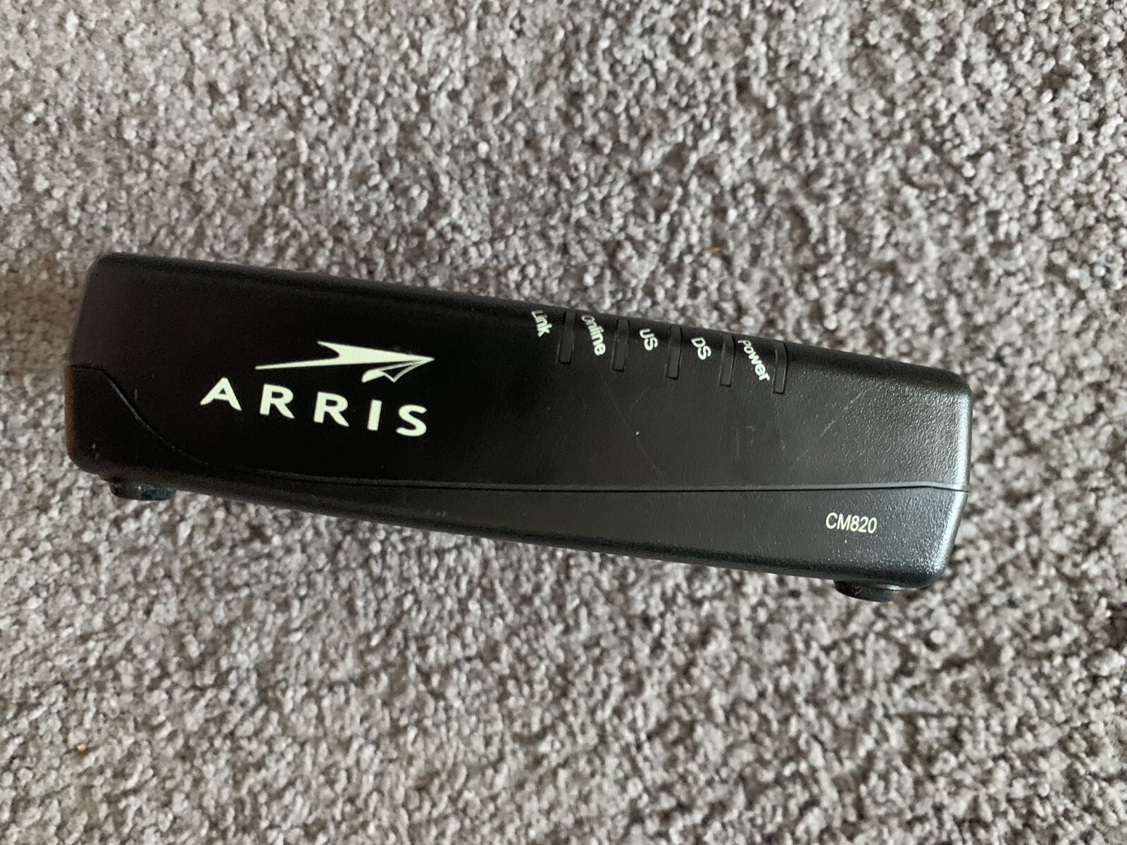 ARRIS CM820A/CT DOCSIS 3.0 Cable Modem. Modem Only NO POWER CORD