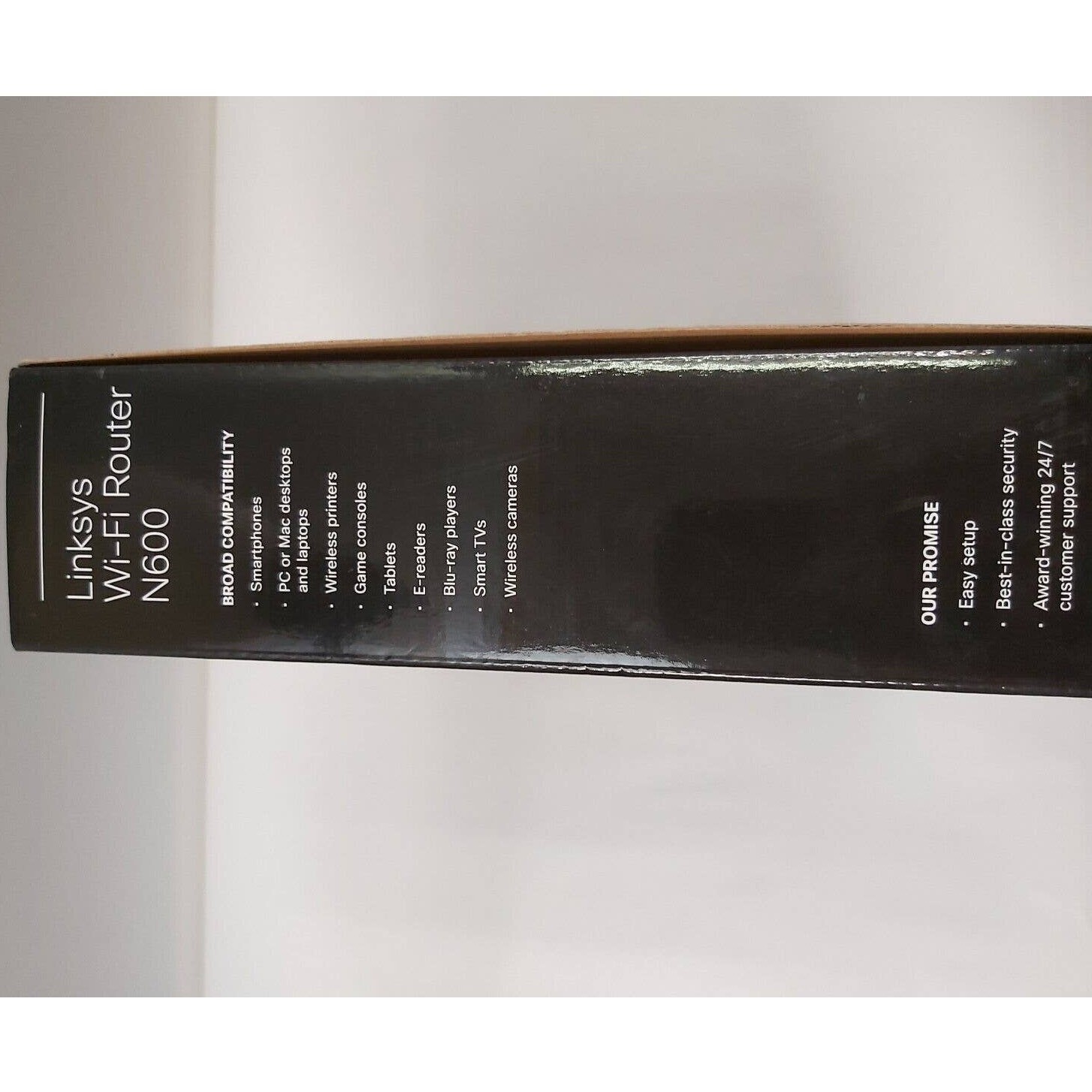 Cisco Linksys N600 Dual-Band Wireless-N Router Advanced Simultaneous WiFi