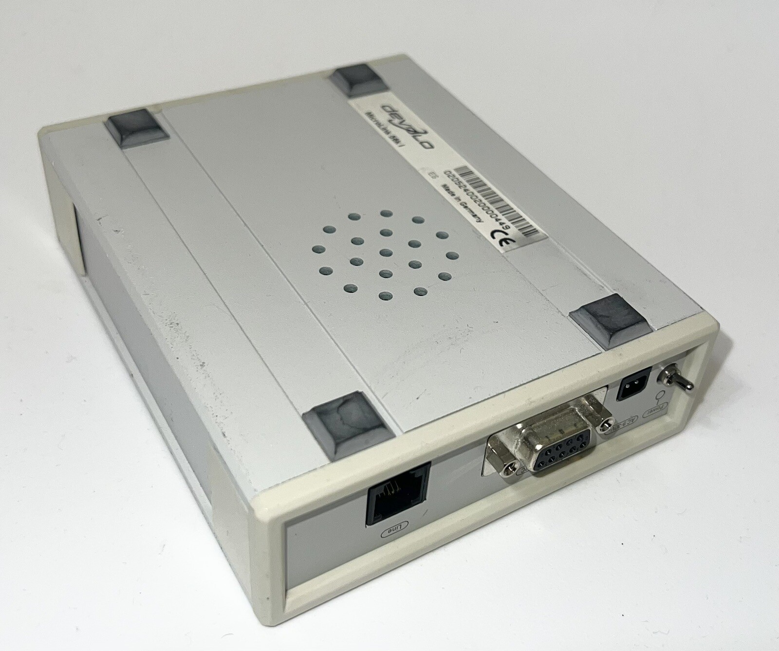 DEVOLO MICROLINK 56K i MT:2005 V.90 HIGH SPEED MODEM TRANSFER RATE (Tested)