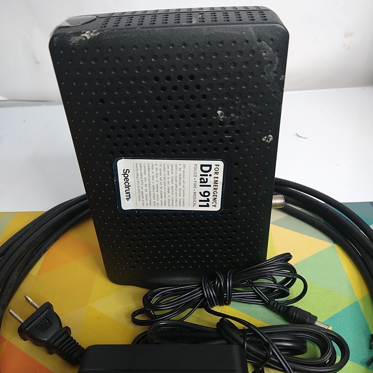 Technicolor/Cisco DPC3216 Cable Modem w/ Power cord & COAX Cable WORKING!