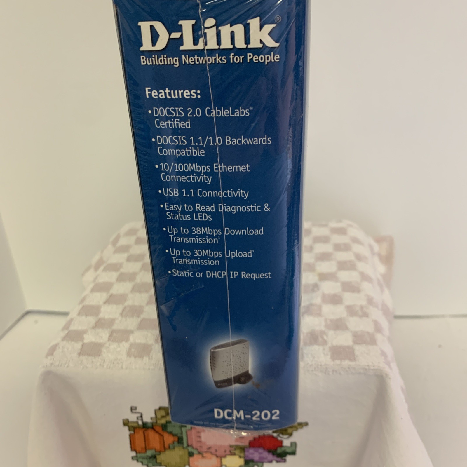 D-Link broadband Cable Modem DCM-202 / New Unopened