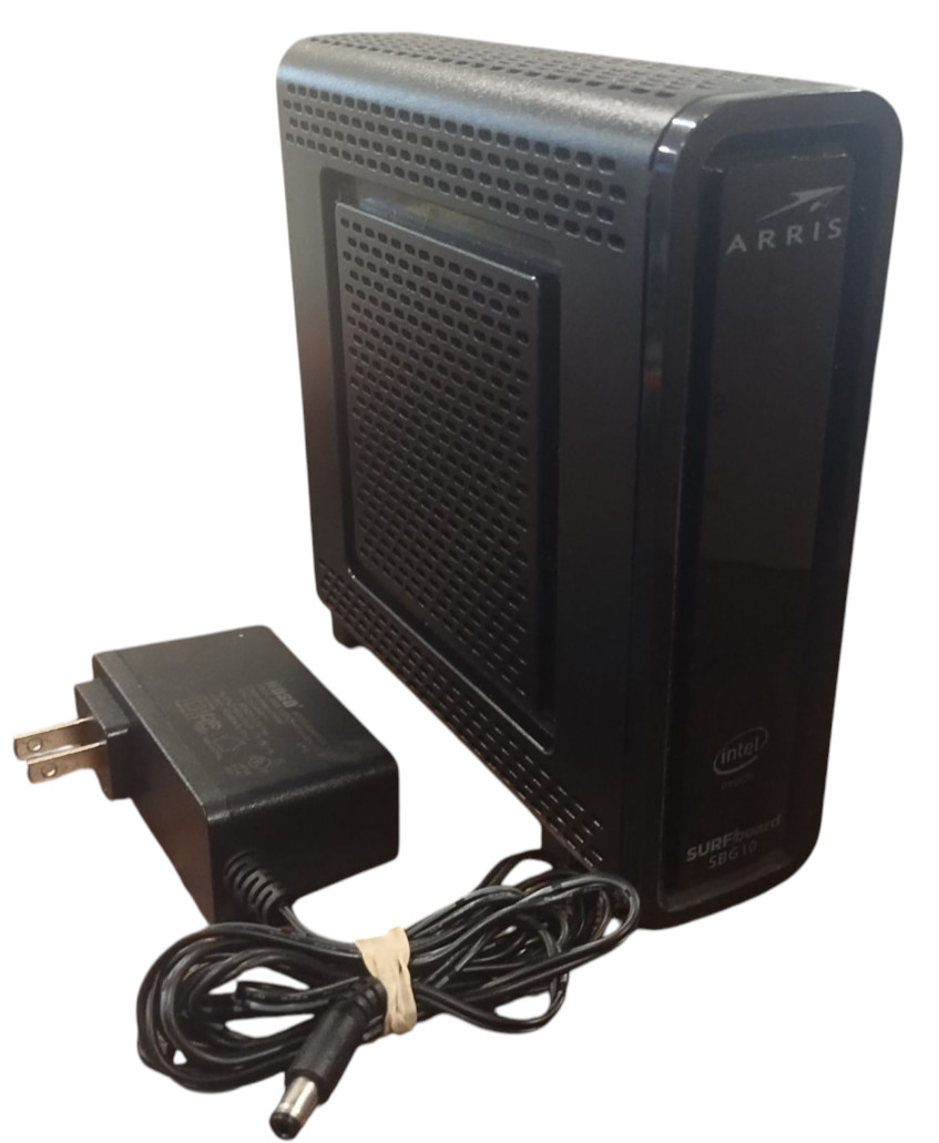 ARRIS SBG10 Modem/Router: DOCSIS 3.0, AC1600 WiFi, 400Mbps, Xfinity/Cox/Spectrum