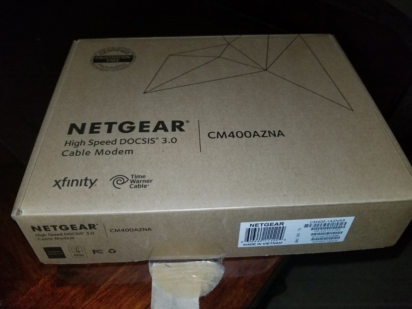 Netgear CM400 DOCSIS 3.0 High Speed Cable Modem