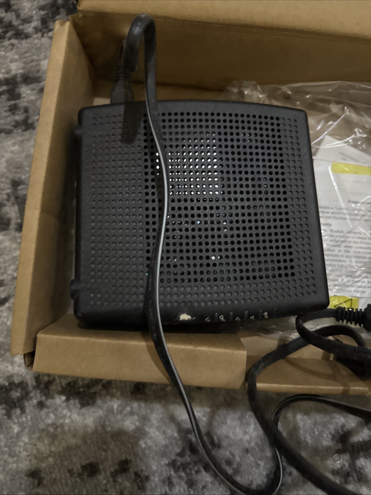 arris touchstone telephony modem Model CM820a