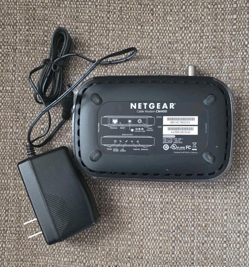 NETGEAR CM400 Cable Modem