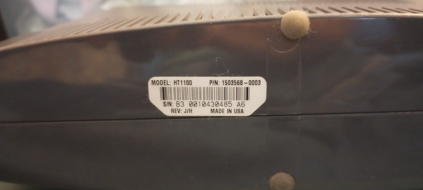 HughesNet HT1100 Satellite Internet Router P/N 1503568-0003 No Cords – Working