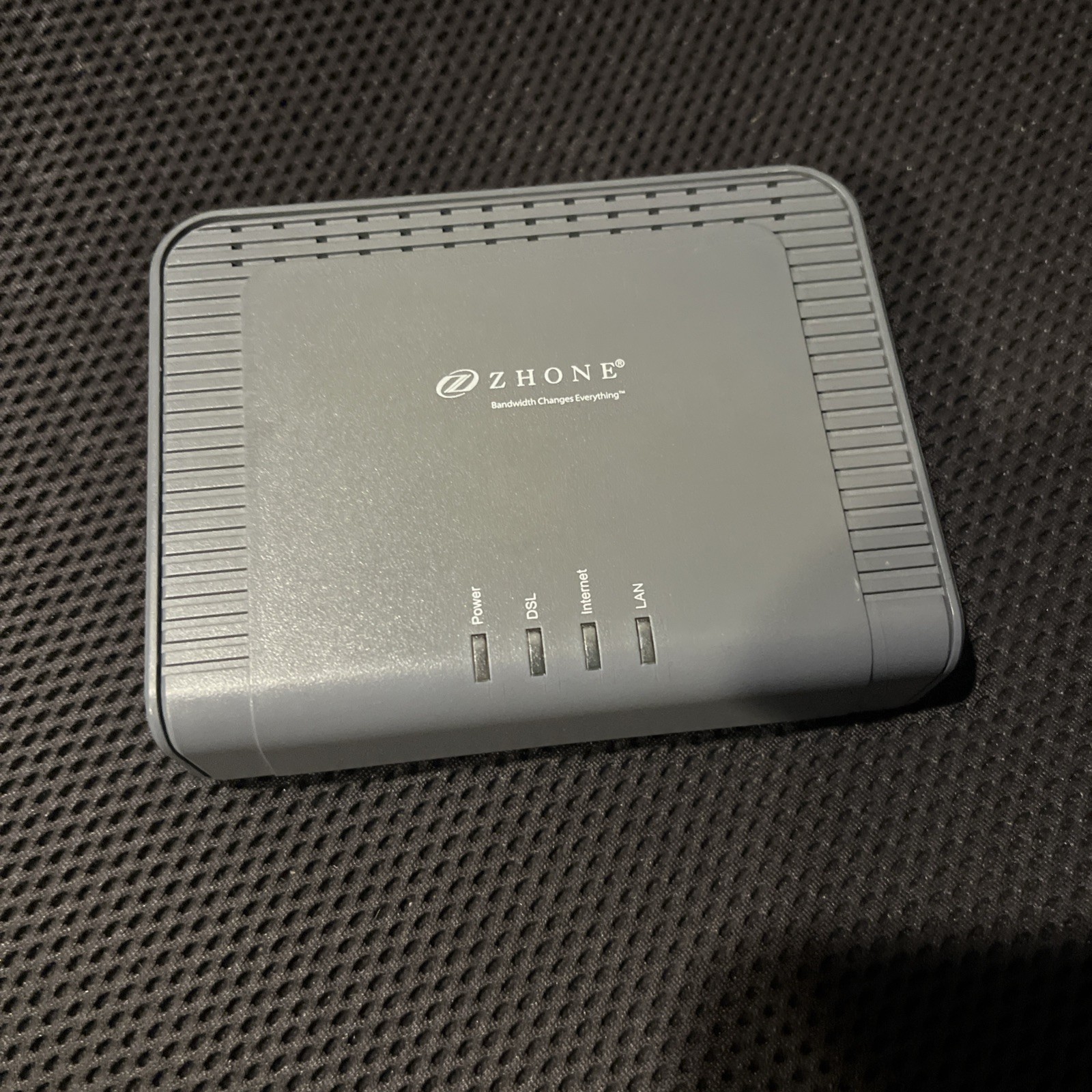 Zhone 1511-A1-NA ADSL2+ Gray DSL Internet BRIDGE ROUTER MODEM SINGLE PORT